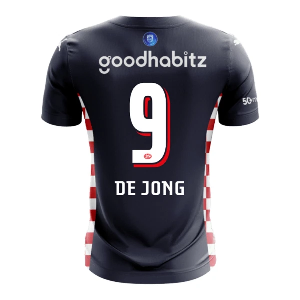 PSV Eindhoven De Jong 9 Uitshirt 25/26 PSV Eindhoven De Jong 9 Uitshirt 25/26