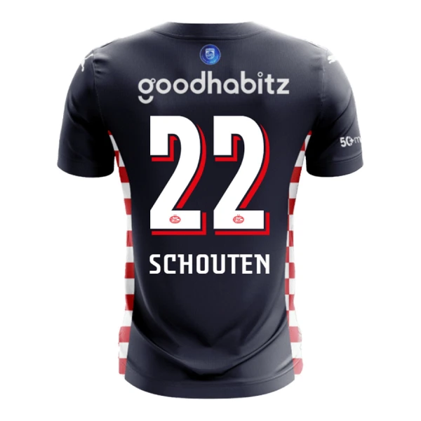PSV Eindhoven Schouten 22 Uitshirt 25/26 PSV Eindhoven Schouten 22 Uitshirt 25/26