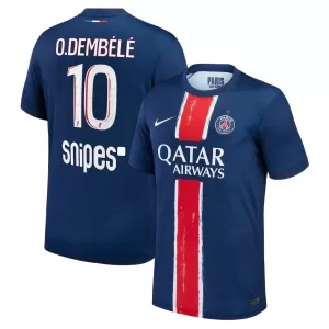 Paris Saint-Germain 1 Star Ousmane Dembélé 10 Thuisshirt 24/25