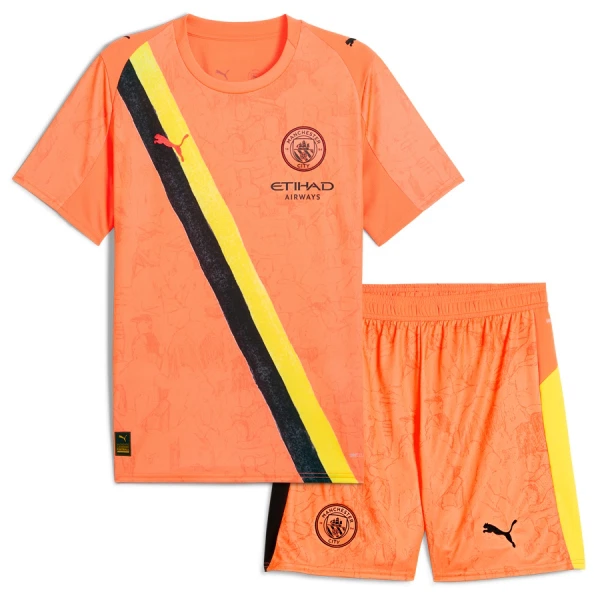 Manchester City KidSuper Doelman Tenue Kinderen 25/26 Manchester City KidSuper Doelman Tenue Kinderen 25/26