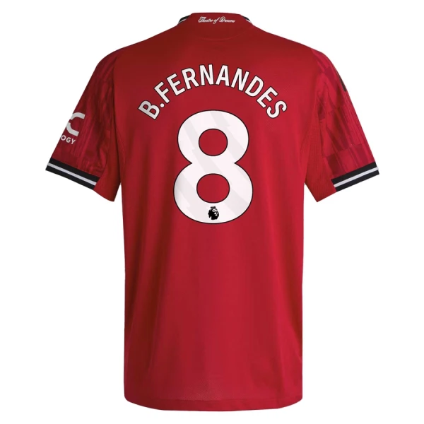 Manchester United Bruno Fernandes 8 Thuisshirt 25/26 Manchester United Bruno Fernandes 8 Thuisshirt 25/26