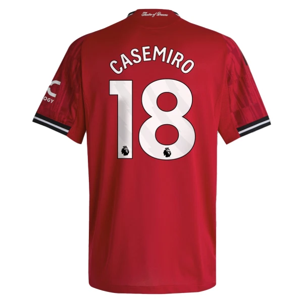 Manchester United Casemiro 18 Thuisshirt 25/26 Manchester United Casemiro 18 Thuisshirt 25/26