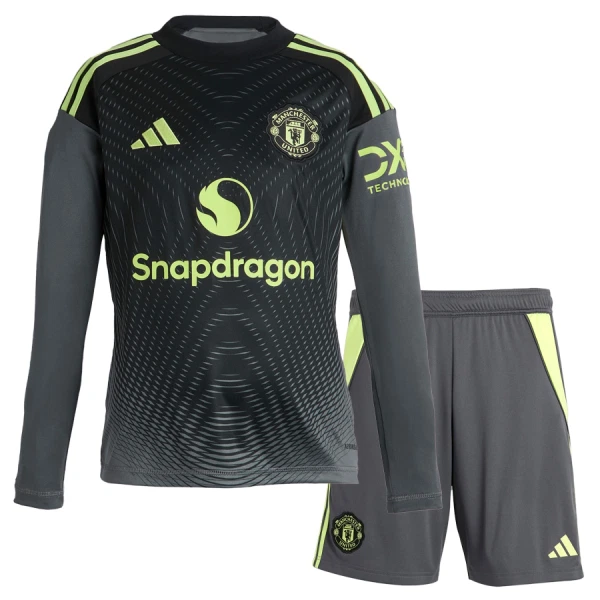 Manchester United Doelman Thuistenue Kinderen 25/26 Lange Mouwen Manchester United Doelman Thuistenue Kinderen 25/26 Lange Mouwen