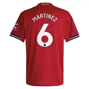 Manchester United Martinez 6 Thuisshirt 25/26