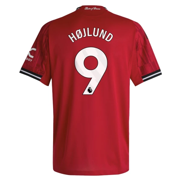 Manchester United Rasmus Højlund 9 Thuisshirt 25/26 Manchester United Rasmus Højlund 9 Thuisshirt 25/26