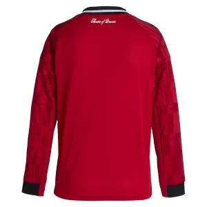 Manchester United Thuisshirt 25/26 Lange Mouwen