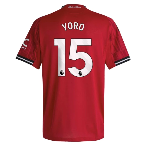 Manchester United Yoro 15 Thuisshirt 25/26 Manchester United Yoro 15 Thuisshirt 25/26