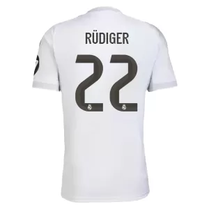 Real Madrid Antonio Rüdiger 22 Thuisshirt 25/26 Real Madrid Antonio Rüdiger 22 Thuisshirt 25/26