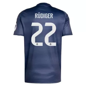 Real Madrid Antonio Rüdiger 22 Uitshirt 25/26 Real Madrid Antonio Rüdiger 22 Uitshirt 25/26