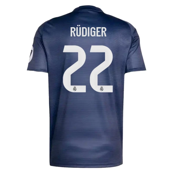 Real Madrid Antonio Rüdiger 22 Uitshirt 25/26 Real Madrid Antonio Rüdiger 22 Uitshirt 25/26