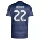 Real Madrid Antonio Rüdiger 22 Uitshirt 25/26 Real Madrid Antonio Rüdiger 22 Uitshirt 25/26
