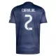 Real Madrid Carvajal 2 Uitshirt 25/26 Real Madrid Carvajal 2 Uitshirt 25/26