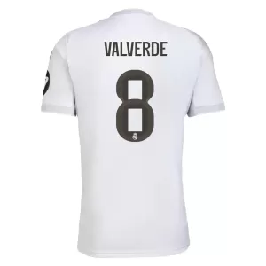 Real Madrid Federico Valverde 8 Thuisshirt 25/26 Real Madrid Federico Valverde 8 Thuisshirt 25/26