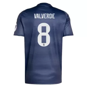 Real Madrid Federico Valverde 8 Uitshirt 25/26 Real Madrid Federico Valverde 8 Uitshirt 25/26