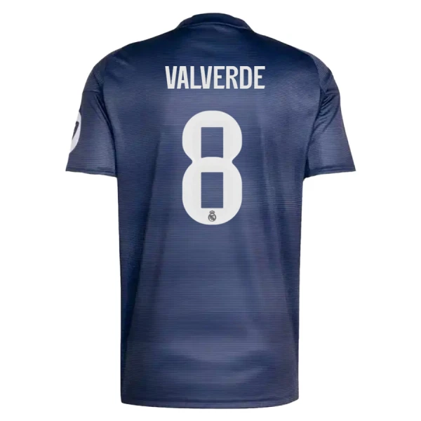 Real Madrid Federico Valverde 8 Uitshirt 25/26 Real Madrid Federico Valverde 8 Uitshirt 25/26