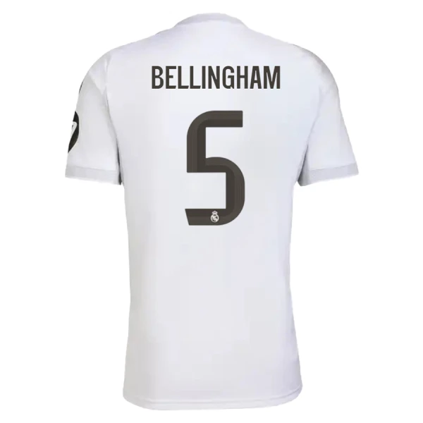 Real Madrid Jude Bellingham 5 Thuisshirt 25/26 Real Madrid Jude Bellingham 5 Thuisshirt 25/26