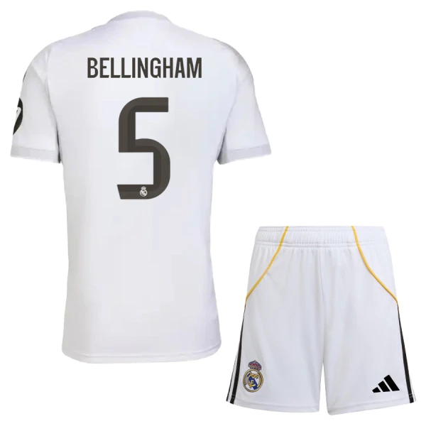 Real Madrid Jude Bellingham 5 Thuistenue Kinderen 25/26 Real Madrid Jude Bellingham 5 Thuistenue Kinderen 25/26