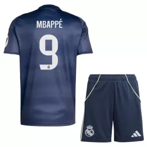 Real Madrid Kylian Mbappé 9 Uittenue Kinderen 25/26 Real Madrid Kylian Mbappé 9 Uittenue Kinderen 25/26