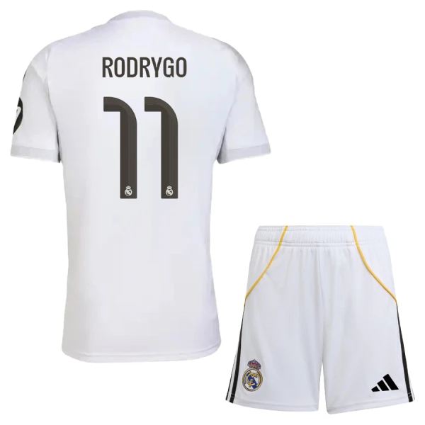 Real Madrid Rodrygo Goes 11 Thuistenue Kinderen 25/26 Real Madrid Rodrygo Goes 11 Thuistenue Kinderen 25/26