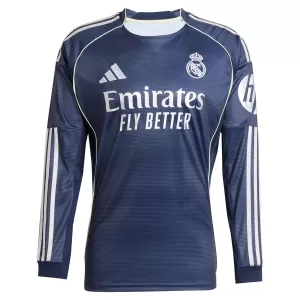 Real Madrid Uitshirt 25/26 Lange Mouwen Real Madrid Uitshirt 25/26 Lange Mouwen