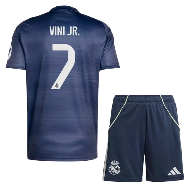 Real Madrid Vinicius Junior 7 Uittenue Kinderen 25/26 Real Madrid Vinicius Junior 7 Uittenue Kinderen 25/26