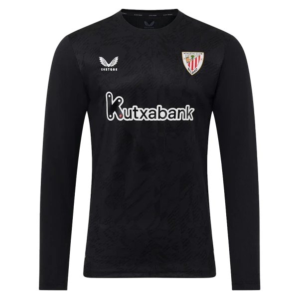 Athletic Bilbao Doelman Shirt 25/26 Lange Mouwen Zwart Athletic Bilbao Doelman Shirt 25/26 Lange Mouwen Zwart