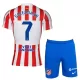Atlético Madrid Antoine Griezmann 7 Thuistenue Kinderen 25/26 Atlético Madrid Antoine Griezmann 7 Thuistenue Kinderen 25/26