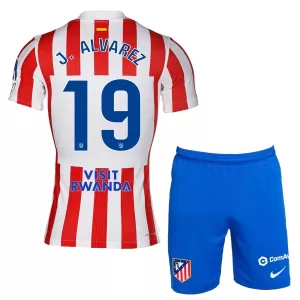 Atlético Madrid Julián Álvarez 19 Thuistenue Kinderen 25/26