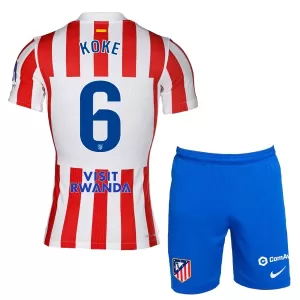 Atlético Madrid Koke 6 Thuistenue Kinderen 25/26