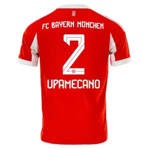 FC Bayern München Dayot Upamecano 2 Thuisshirt 25/26 FC Bayern München Dayot Upamecano 2 Thuisshirt 25/26