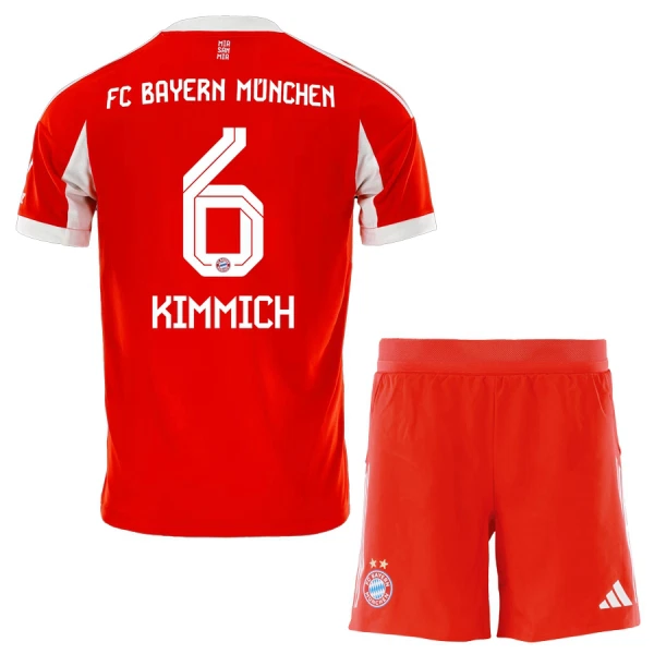 FC Bayern München Joshua Kimmich 6 Thuistenue Kinderen 25/26 FC Bayern München Joshua Kimmich 6 Thuistenue Kinderen 25/26