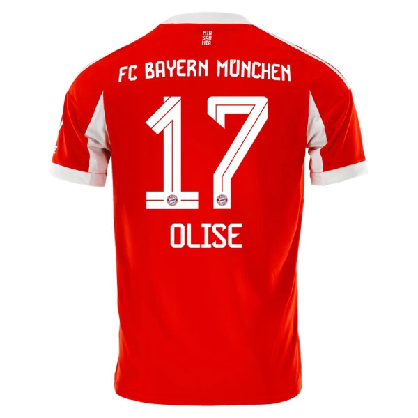 FC Bayern München Olise 17 Thuisshirt 25/26 FC Bayern München Olise 17 Thuisshirt 25/26