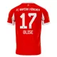 FC Bayern München Olise 17 Thuisshirt 25/26 FC Bayern München Olise 17 Thuisshirt 25/26