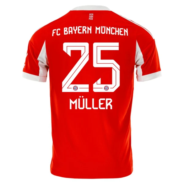 FC Bayern München Thomas Müller 25 Thuisshirt 25/26 FC Bayern München Thomas Müller 25 Thuisshirt 25/26
