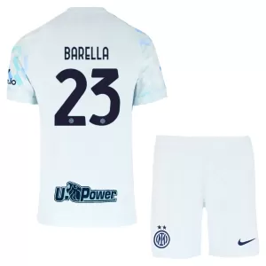 Inter Milan Barella 23 Uittenue Kinderen 25/26
