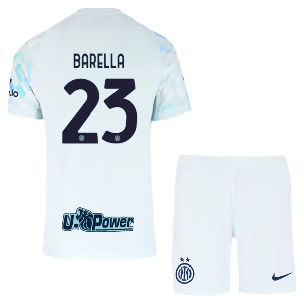 Inter Milan Barella 23 Uittenue Kinderen 25/26 Inter Milan Barella 23 Uittenue Kinderen 25/26