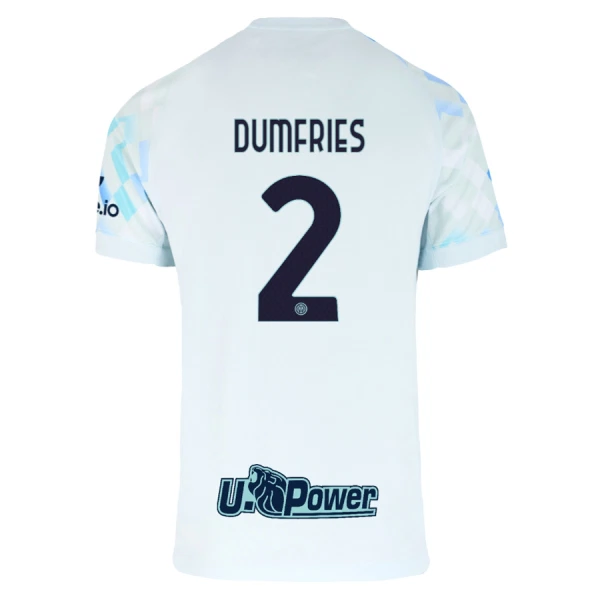 Inter Milan Dumfries 2 Uitshirt 25/26 Inter Milan Dumfries 2 Uitshirt 25/26
