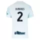 Inter Milan Dumfries 2 Uitshirt 25/26 Inter Milan Dumfries 2 Uitshirt 25/26