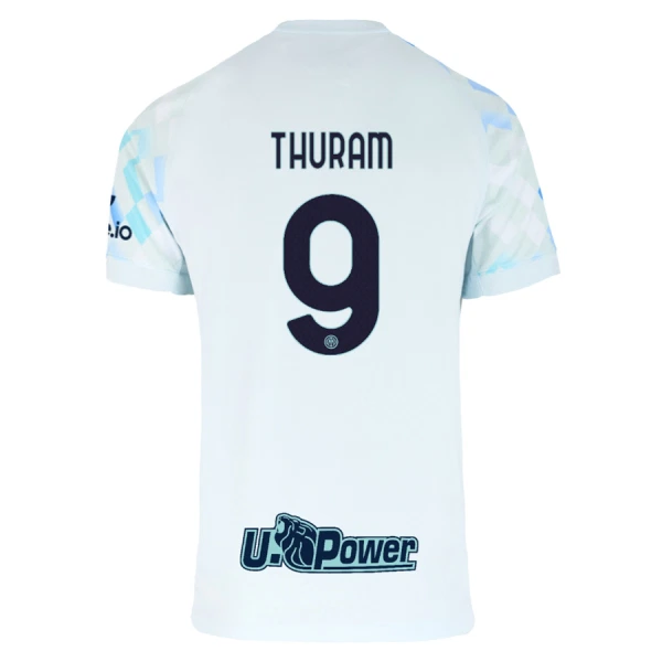 Inter Milan Thuram 9 Uitshirt 25/26 Inter Milan Thuram 9 Uitshirt 25/26