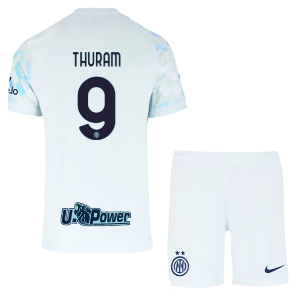 Inter Milan Thuram 9 Uittenue Kinderen 25/26 Inter Milan Thuram 9 Uittenue Kinderen 25/26