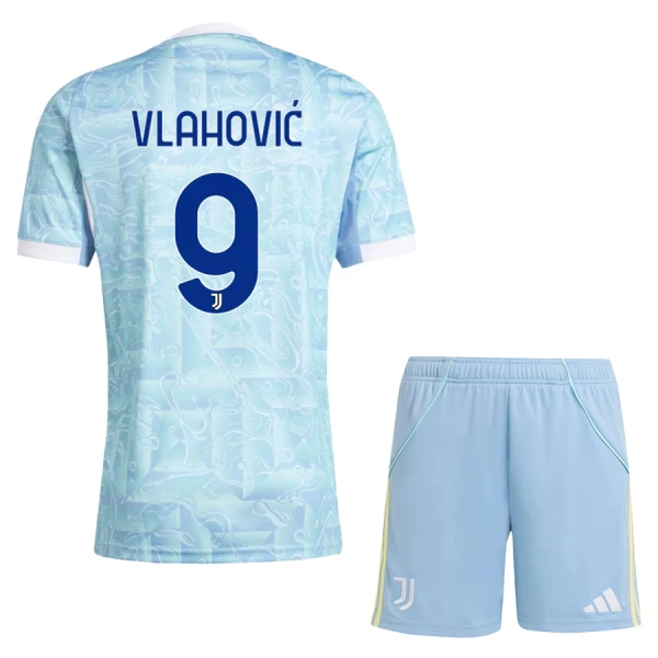 Juventus Dušan Vlahovic 9 Uittenue Kinderen 25/26 Juventus Dušan Vlahovic 9 Uittenue Kinderen 25/26