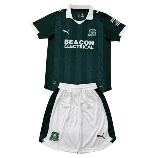 Plymouth Argyleh Thuistenue Kinderen 25/26