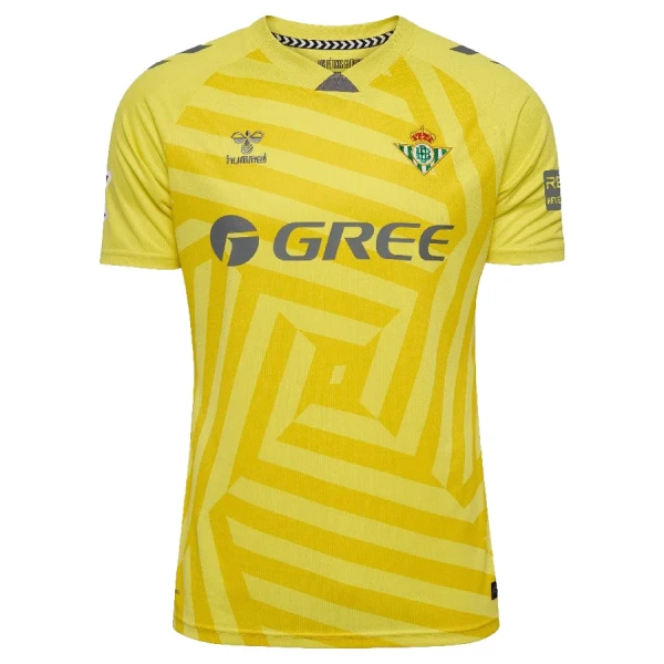 Real Betis Doelman Tenue Kinderen 25/26 Geel