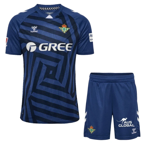 Real Betis Doelman Tenue Kinderen 25/26 Marine