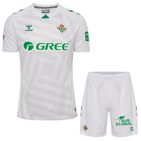 Real Betis Doelman Tenue Kinderen 25/26 Wit