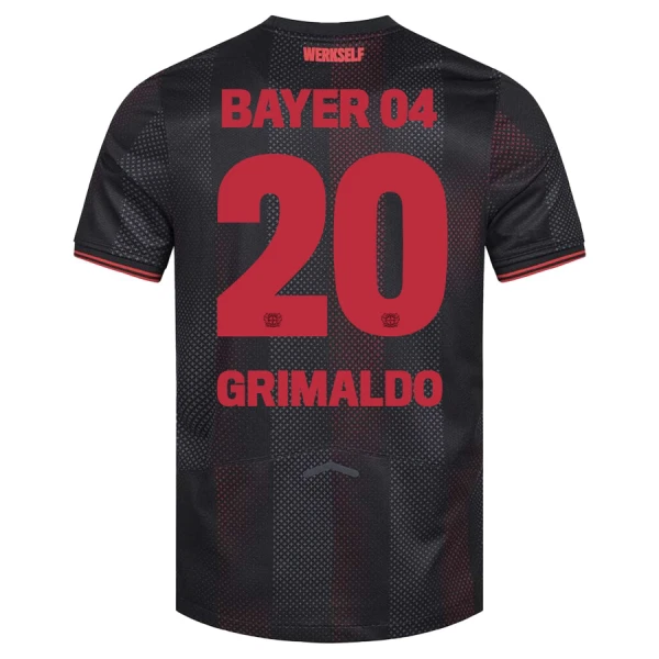 Bayer 04 Leverkusen Alejandro Grimaldo 20 Thuistenue Kinderen 25/26