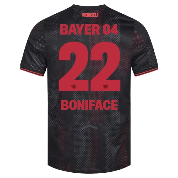 Bayer 04 Leverkusen Victor Boniface 22 Thuisshirt 25/26