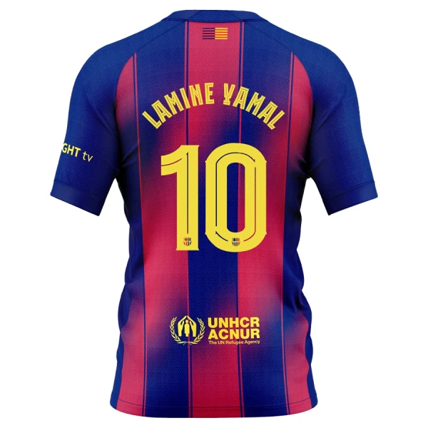 FC Barcelona Lamine Yamal 10 Thuisshirt 25/26