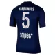 Paris Saint-Germain Marquinhos 5 Thuisshirt 25/26