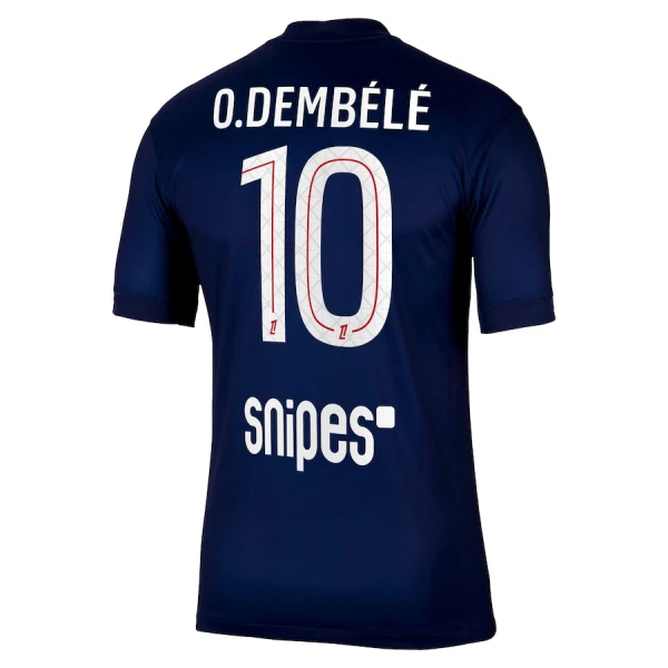 Paris Saint-Germain Ousmane Dembélé 10 Thuisshirt 25/26